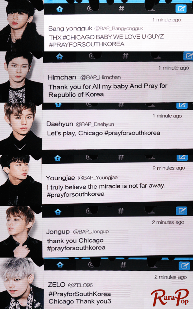 Pray for South Korea - B.A.P