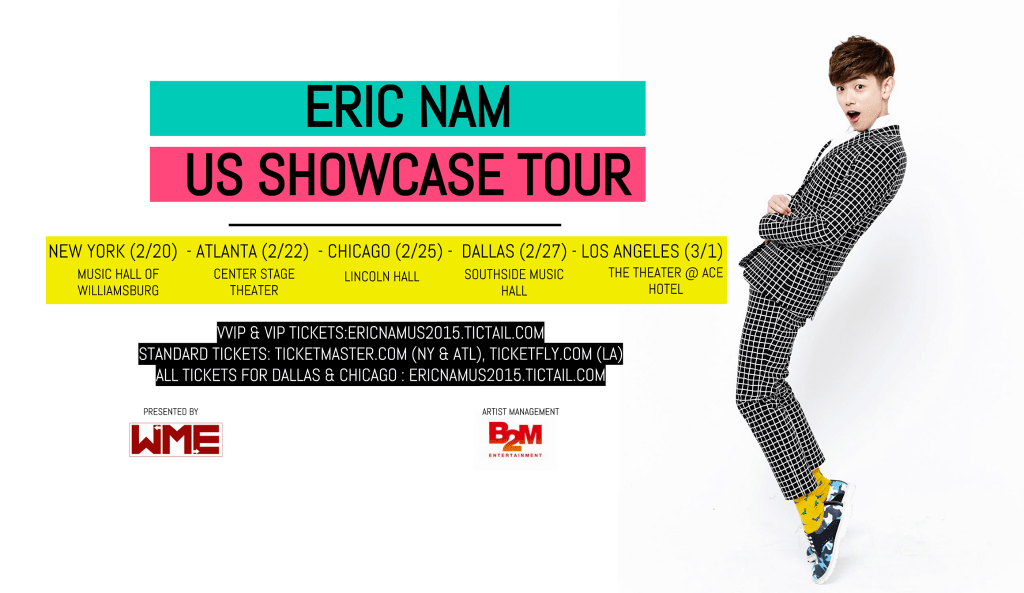 Eric Nam Concerts